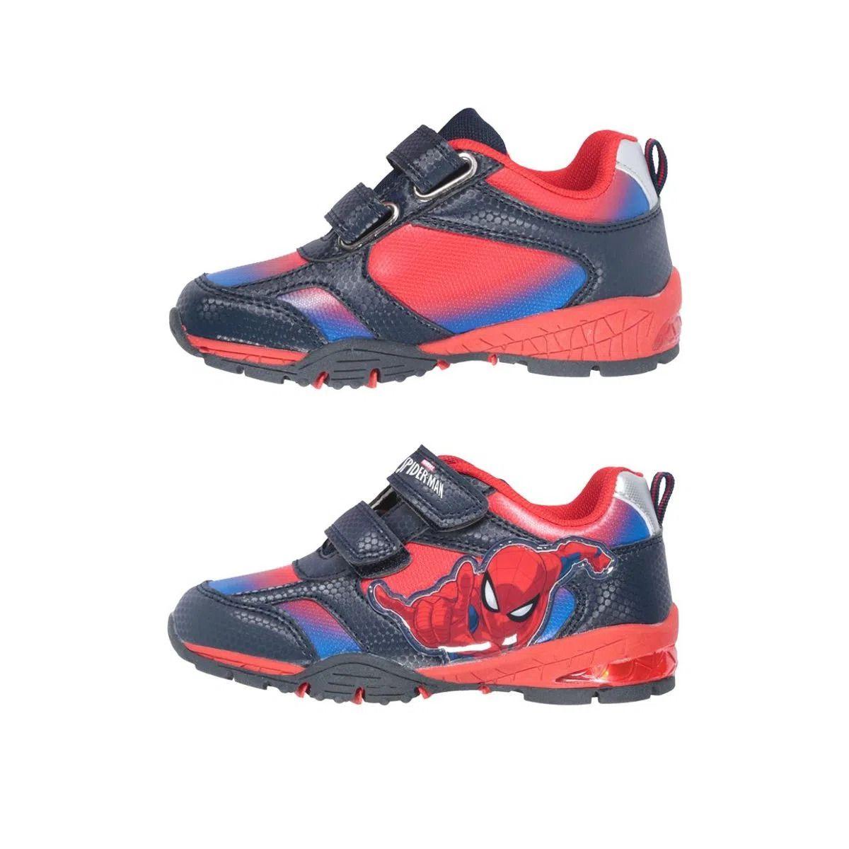 Zapatilla Luces Niño Spiderman Alerta Azul Marvel TBC 660269-2