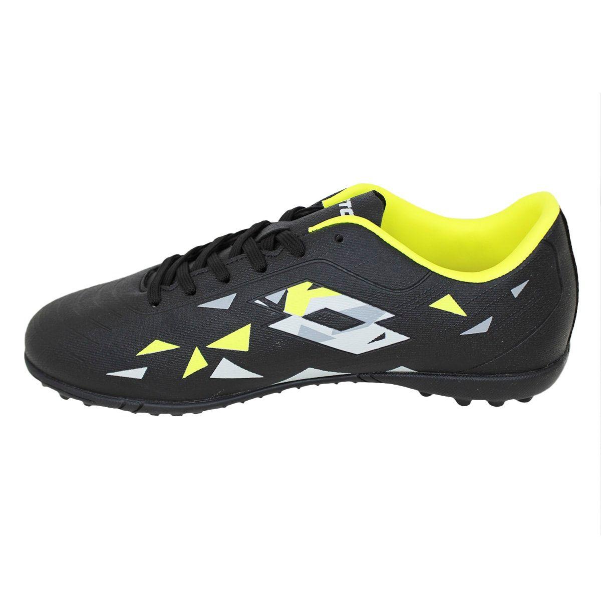 Zapatillas Baby Futbol Lotto Solista TF JR Negro J0105/1-1