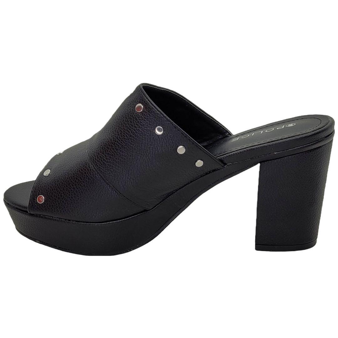 Sandalias Police Style Negro VR057-1