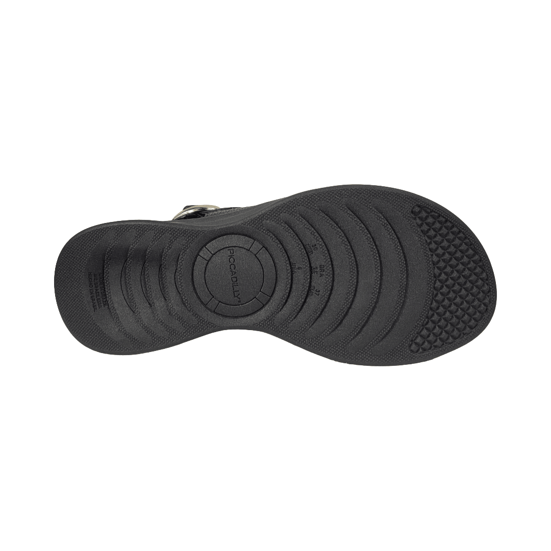 SANDALIAS PICCADILLY NEGRO CASUAL MUJER | VU5703T-4