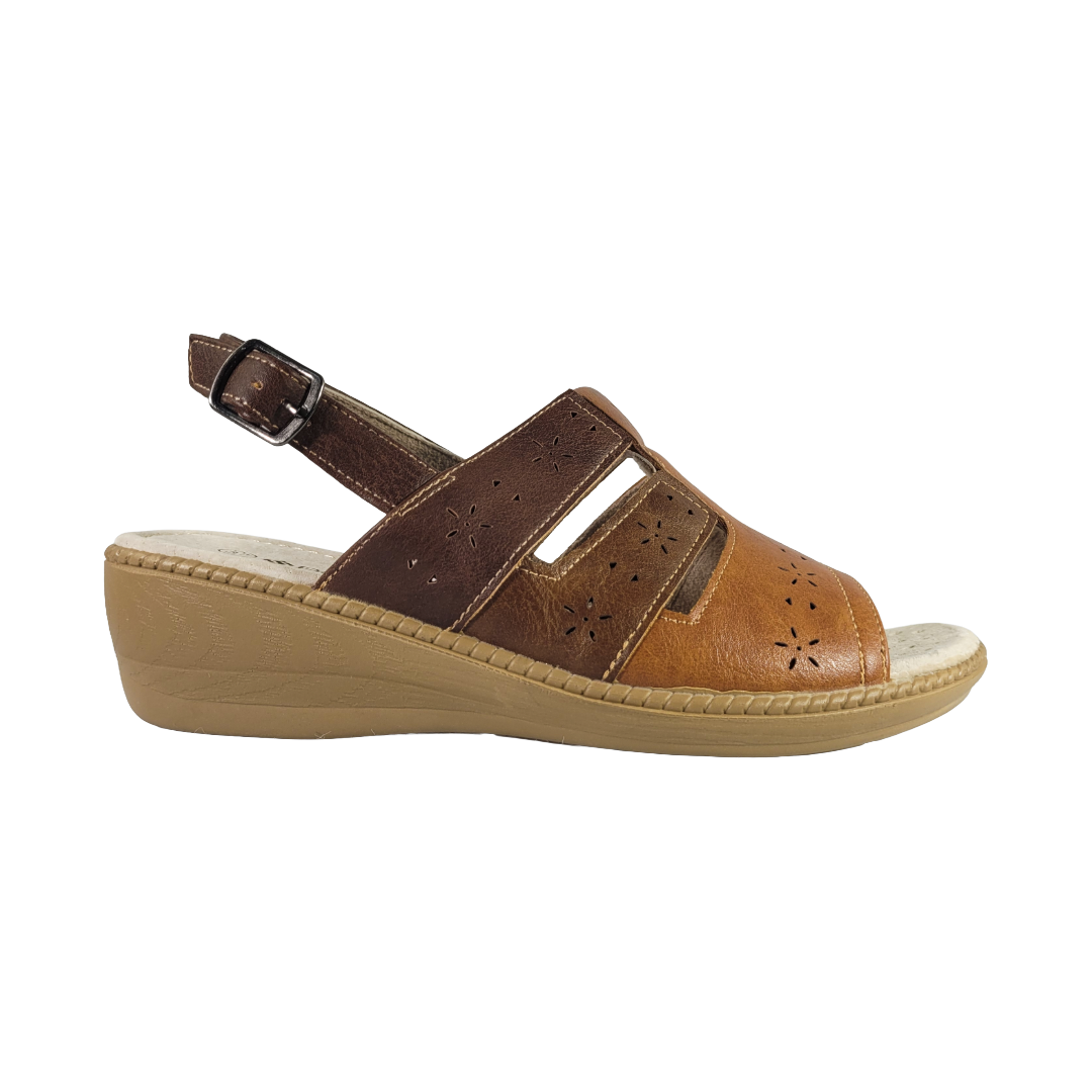 SANDALIAS PASSER CARAMELO MUJER | 229-0