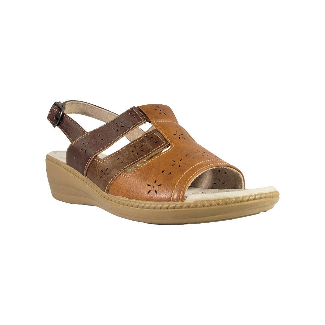 SANDALIAS PASSER CARAMELO MUJER | 229-1