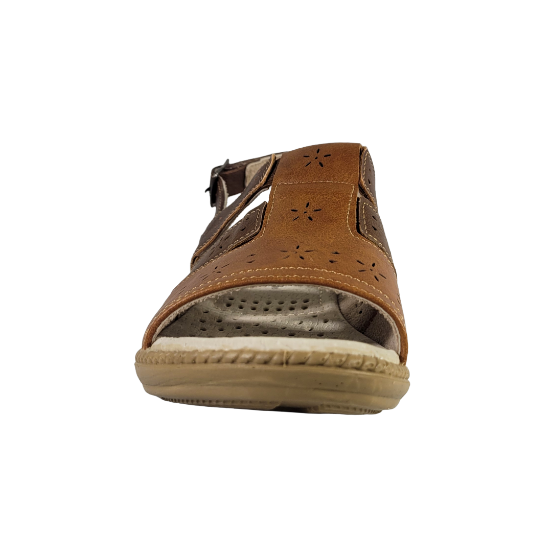 SANDALIAS PASSER CARAMELO MUJER | 229-2