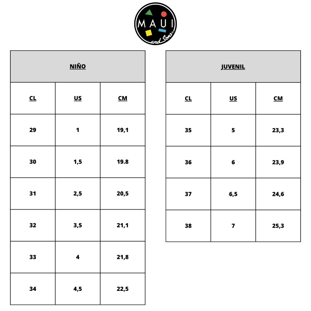 ZAPATILLAS ESCOLAR MAUI KIEKIE INFANTIL 5CE114-4