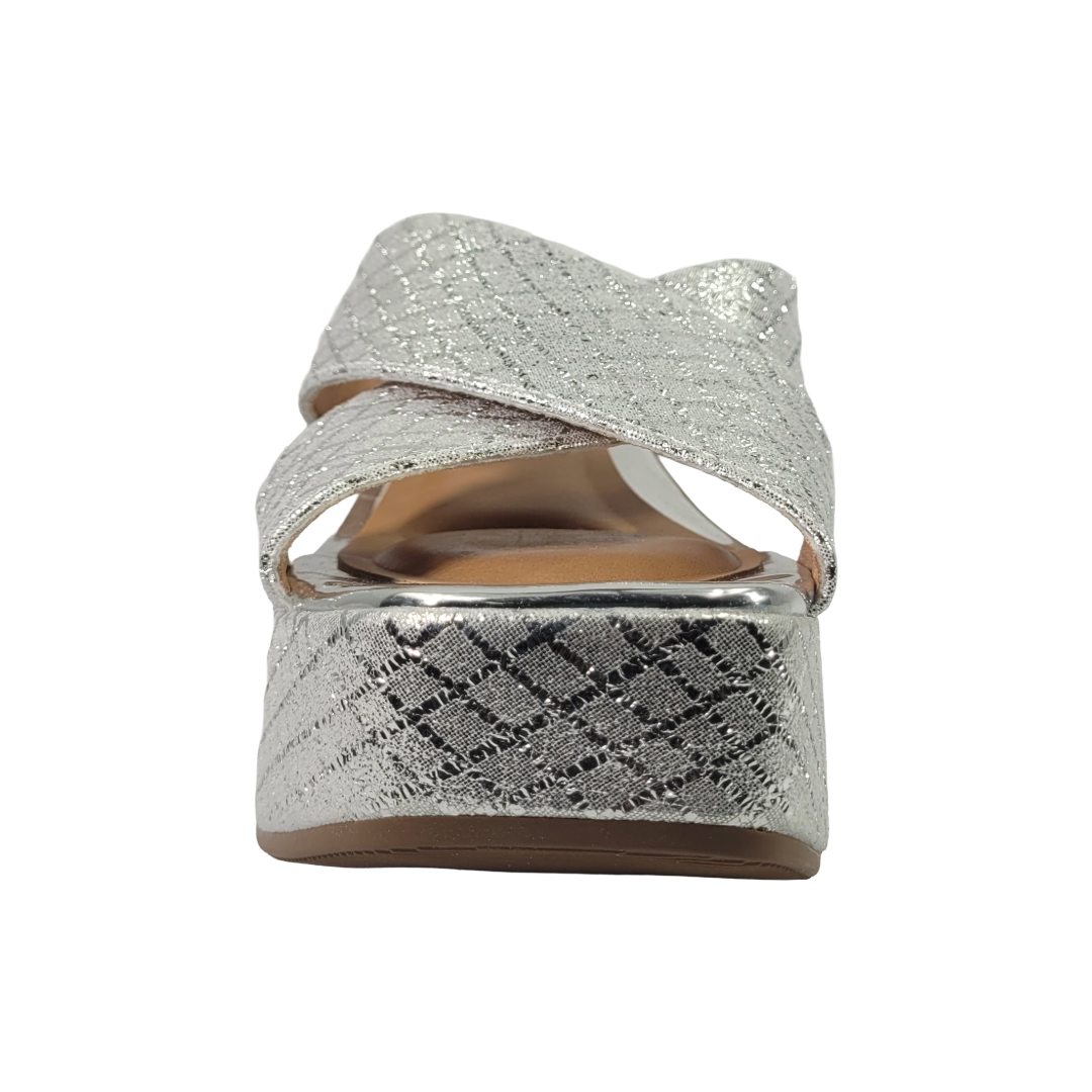 SANDALIAS DE FIESTA VIZZANO PLATA MUJER | 6559.104.30592-41-2