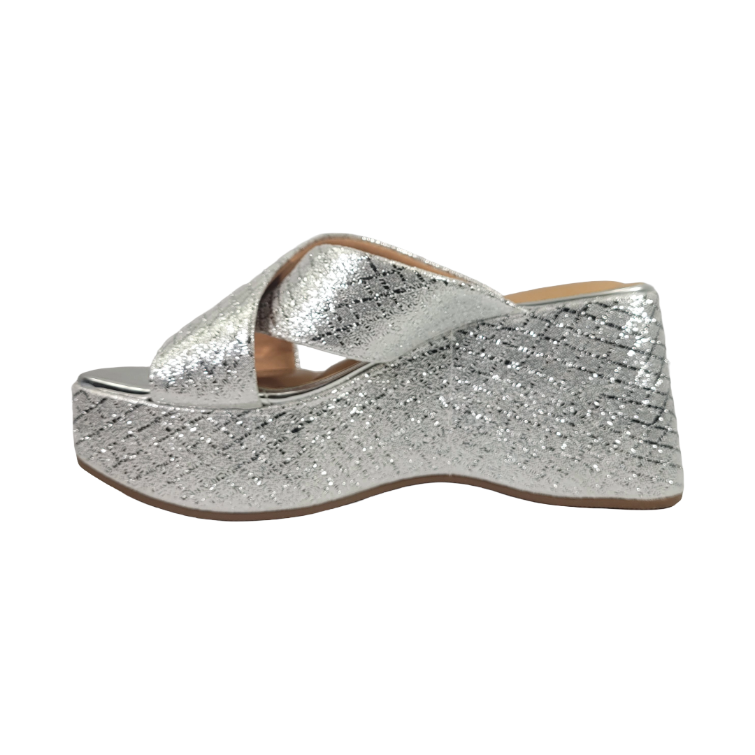 SANDALIAS DE FIESTA VIZZANO PLATA MUJER | 6559.104.30592-41-3
