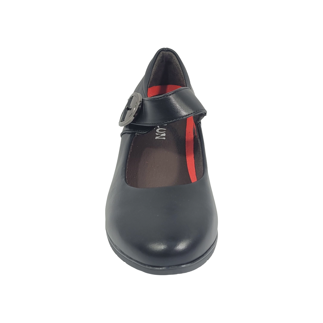ZAPATOS DE CUECA HUALUNAOTE NEGRO MUJER A005-2