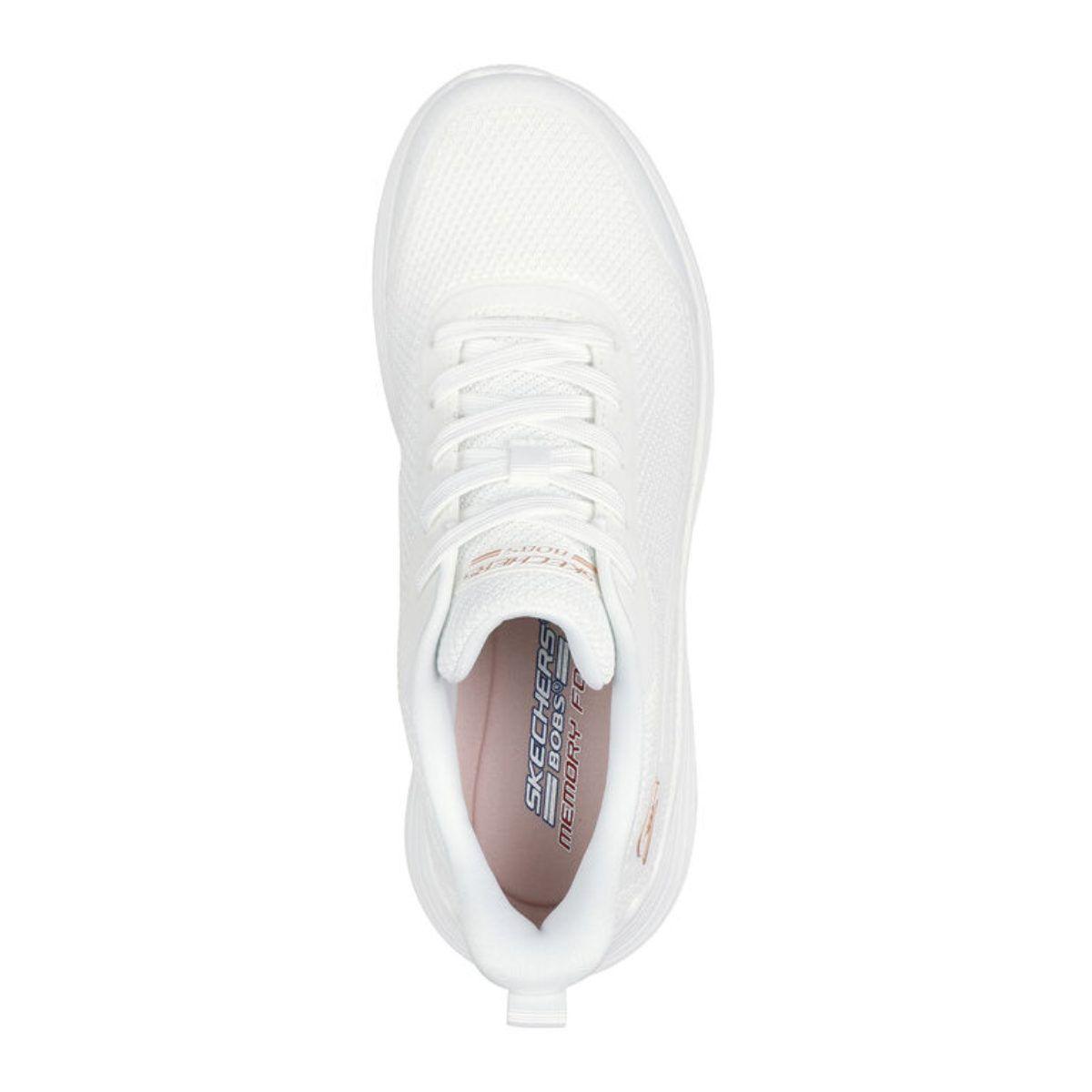 ZAPATILLAS SKECHERS BOBS SQUAD WAVES 117483-WHT-3