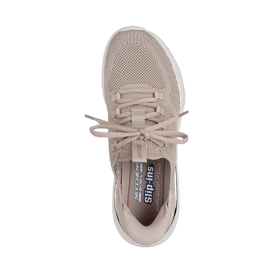 ZAPATILLAS URBANAS SKECHERS SLIP-INS BOBS B MUJER | 117617-TPE-2