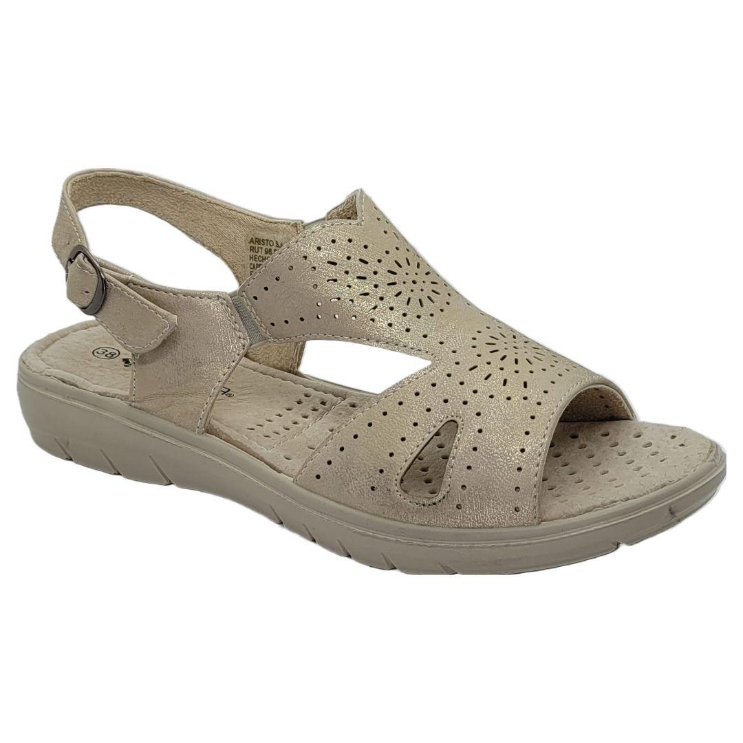 SANDALIA PASSER HUESO MUJER 220-00-0