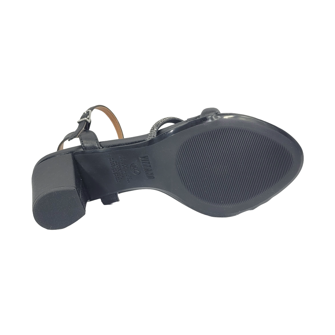 SANDALIAS DE FIESTA VIZZANO NEGRO MUJER | 6262.1034.30510-105319-4