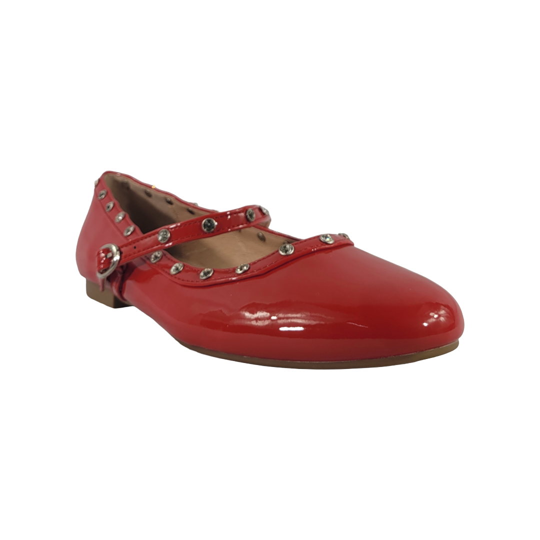 BALLERINAS MD ROJO BRILLANTE MUJER | 5K07-13-1