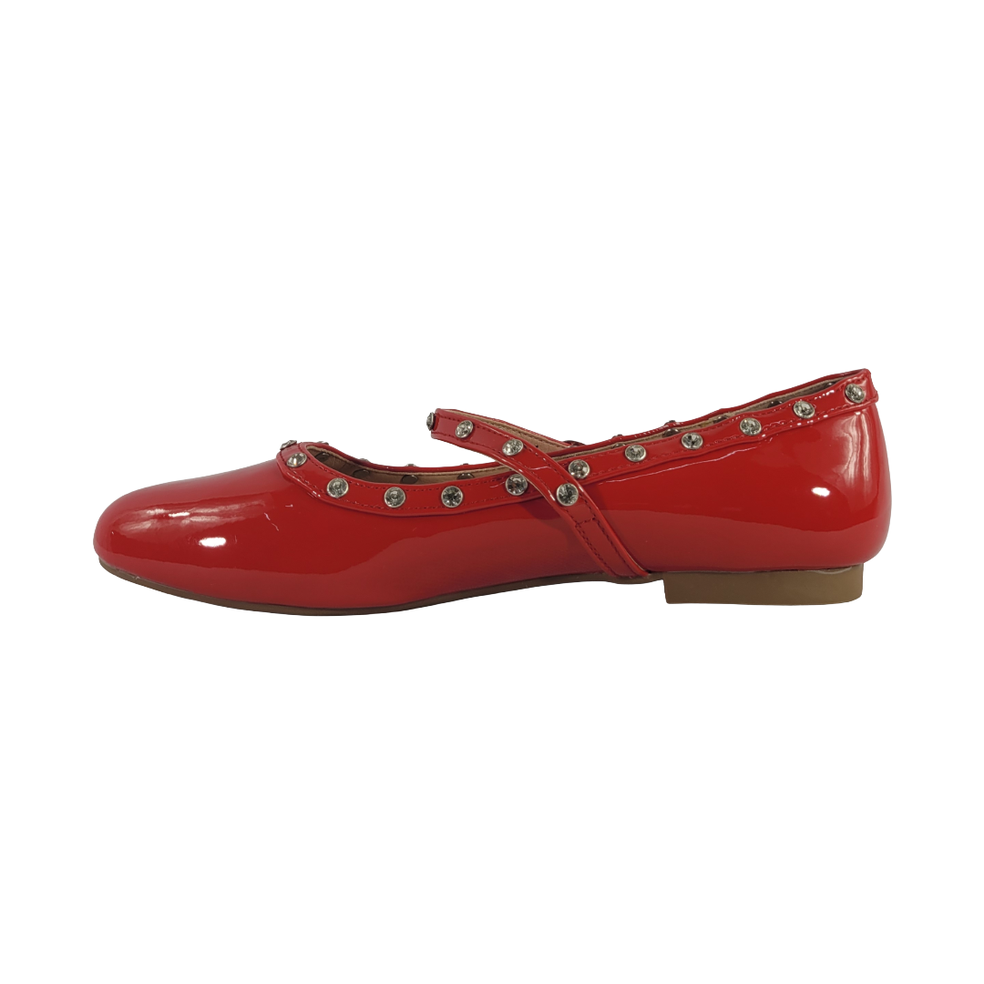 BALLERINAS MD ROJO BRILLANTE MUJER | 5K07-13-3