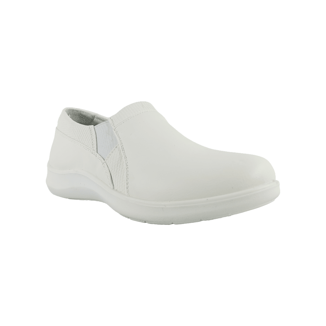 ZAPATOS DE SERVICIO PASSER BLANCO MUJER | 801-01-1