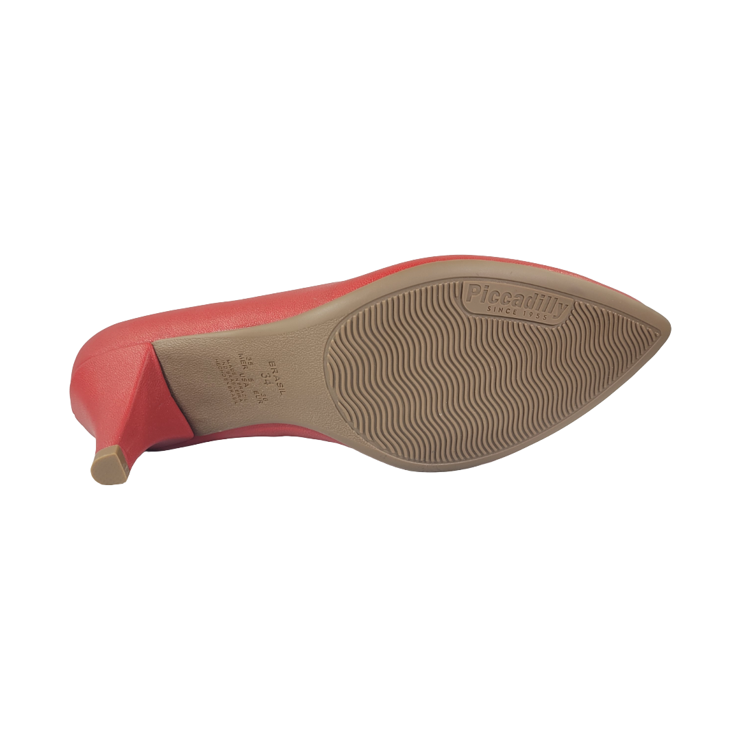 ZAPATOS FORMALES PICCADILLY ROJO CARMIN MUJER | PI-74503500000946-4