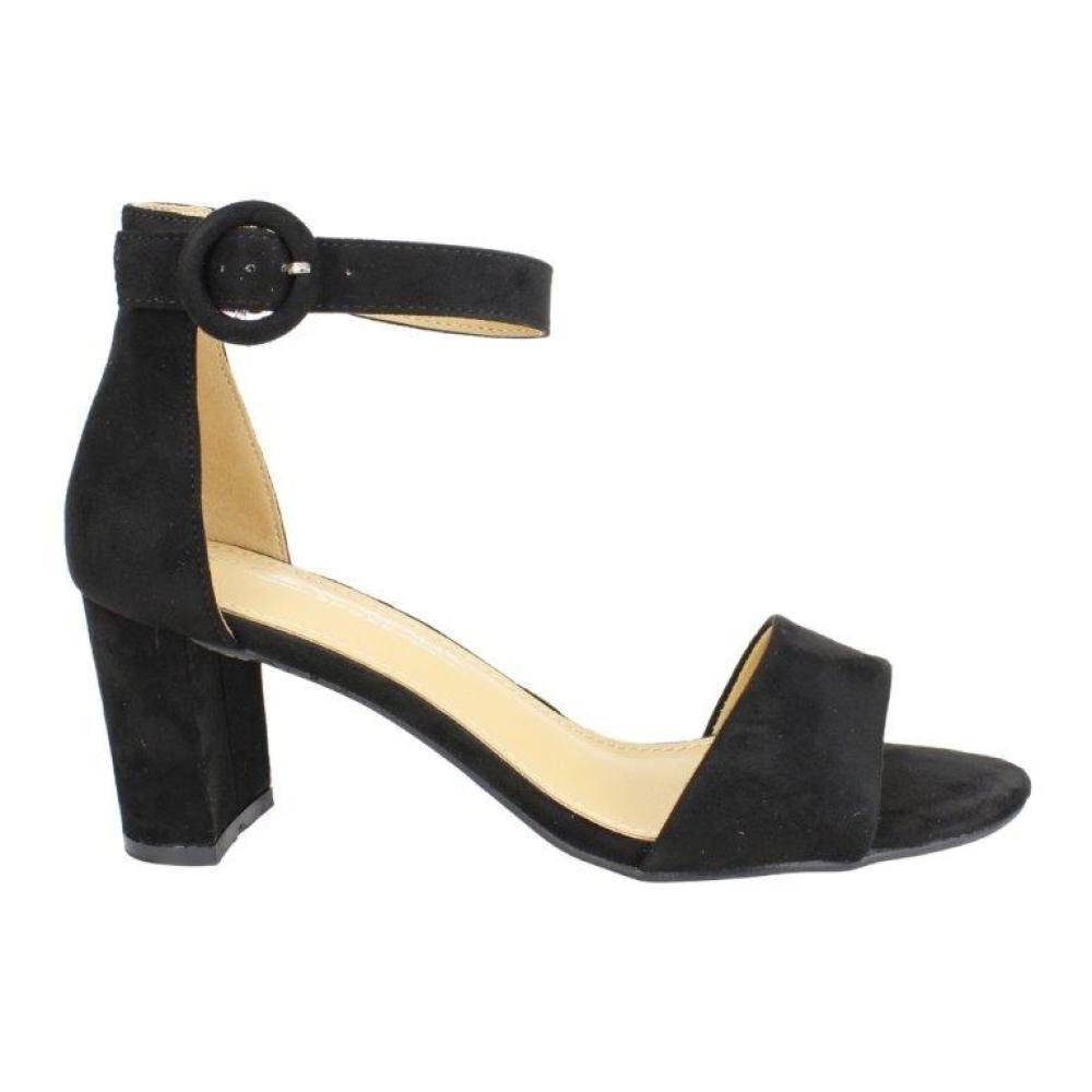 SANDALIA DE FIESTA NEW WALK NEGRA | 851-315-90-0