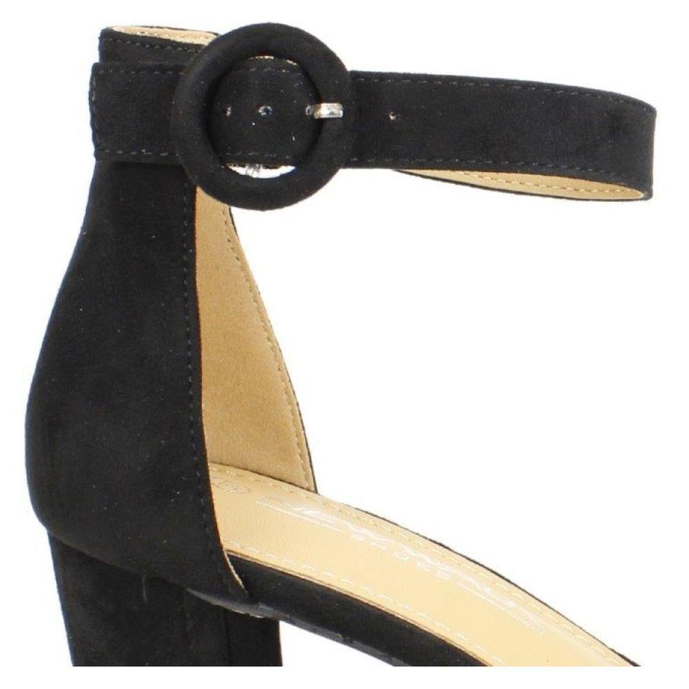 SANDALIA DE FIESTA NEW WALK NEGRA | 851-315-90-2