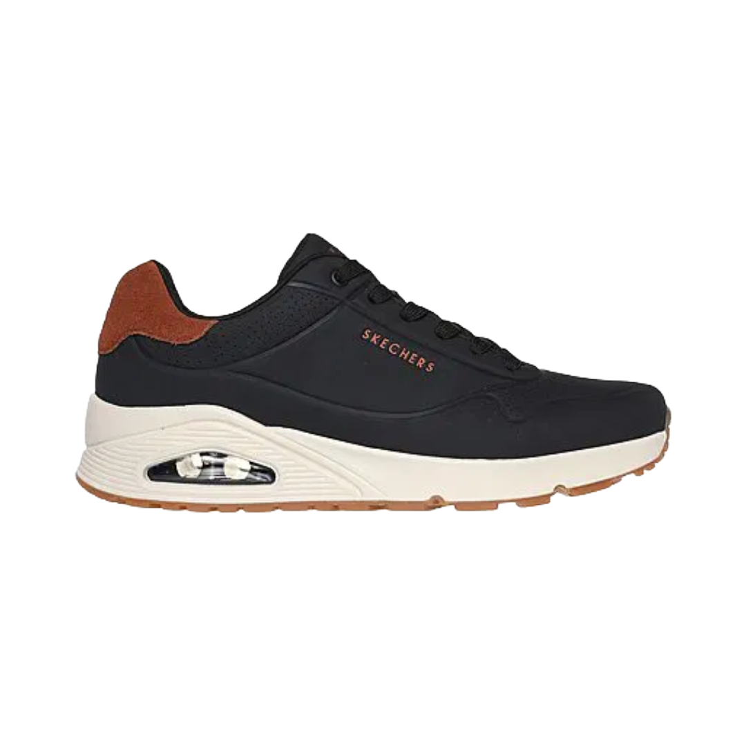 ZAPATILLAS URBANAS SKECHERS UNO HOMBRE 183004-BLK-0