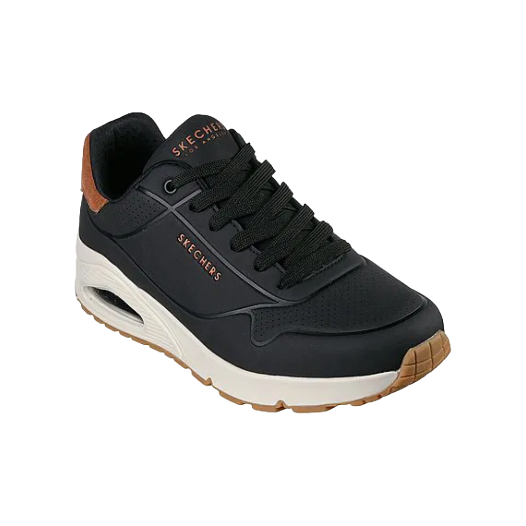 ZAPATILLAS URBANAS SKECHERS UNO HOMBRE 183004-BLK-1