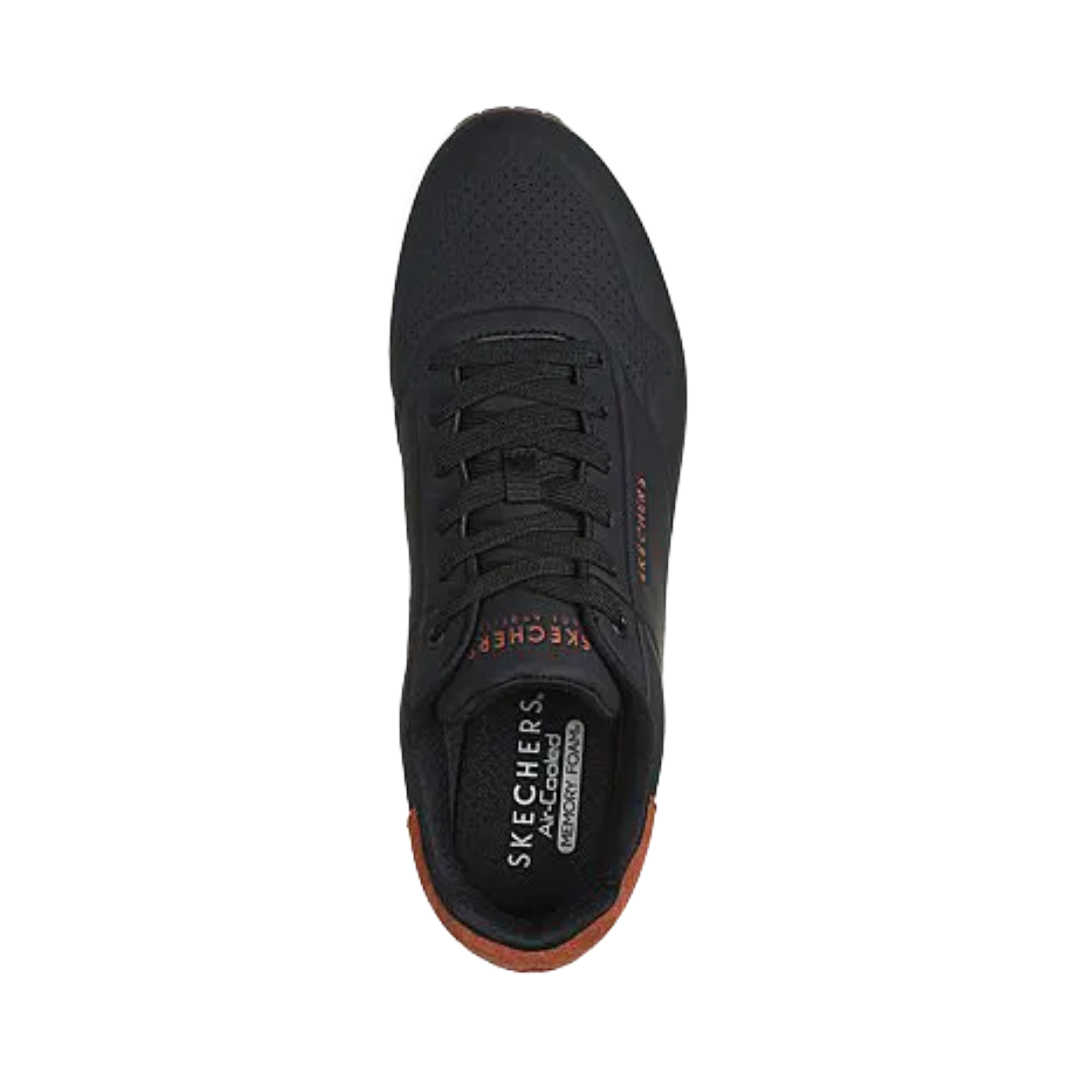 ZAPATILLAS URBANAS SKECHERS UNO HOMBRE 183004-BLK-2