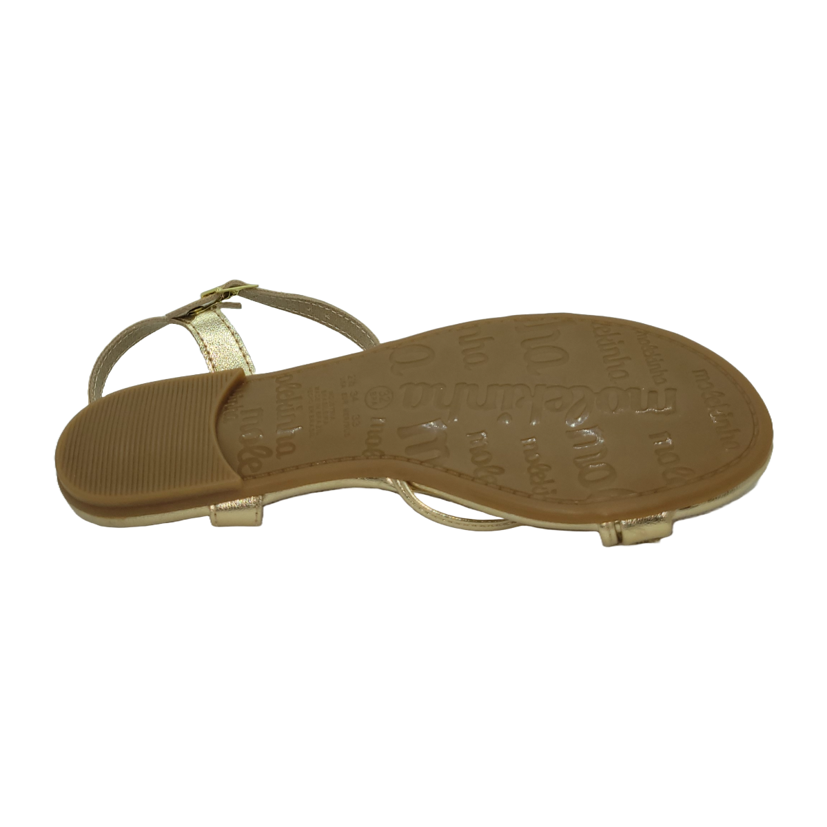 SANDALIAS MOLEKINHA NIÑAS GOLD 2157.1091.14710-66-3