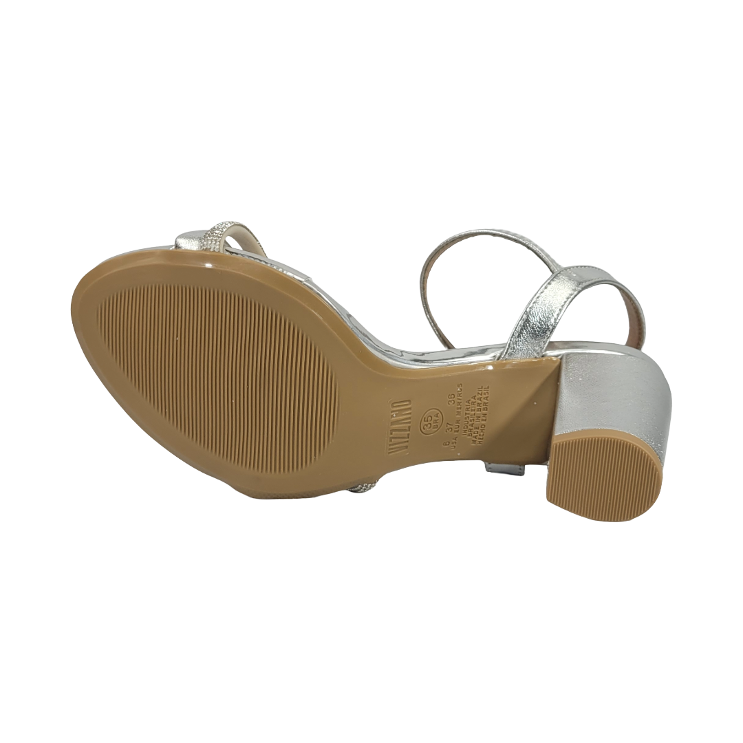 SANDALIAS DE FIESTA VIZZANO PLATEADO MUJER | 6262.1034.30664-105326-4