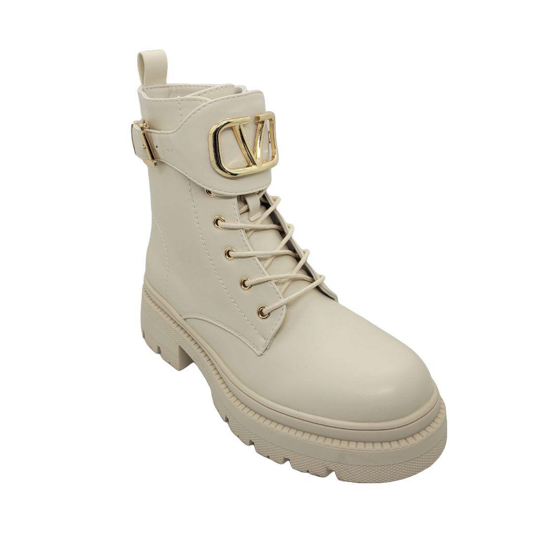 BOTINES CELINA RIGIO BEIGE 24JS05-0