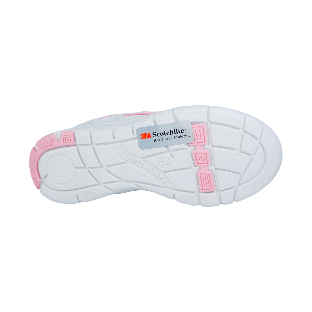 ZAPATILLAS ESCOLARES BLANCAS INFANTIL BUBBLE GUMMERS SPEED LITE | 381-1112-4