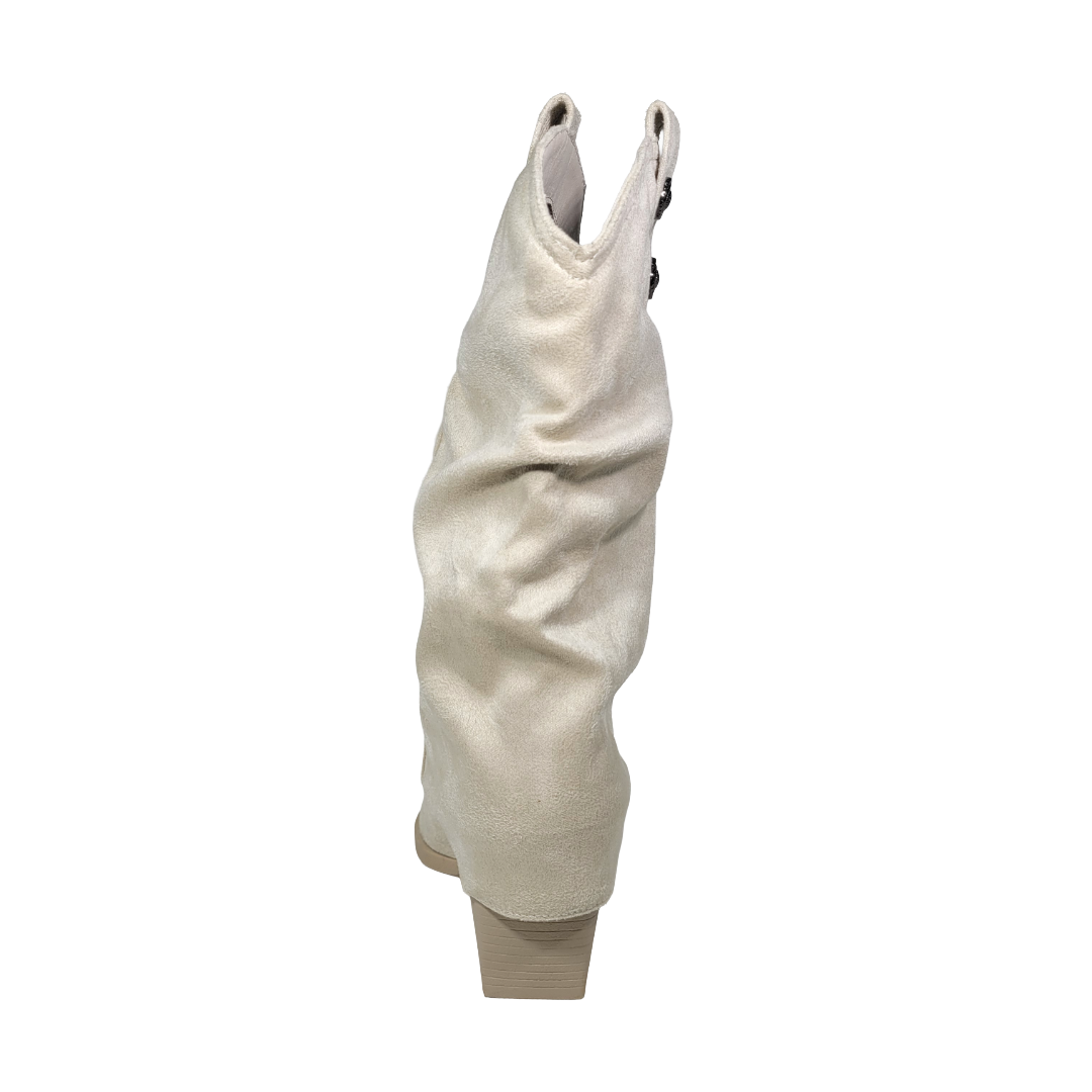 BOTAS BONNY FRANCO BEIGE MUJER 388-0122-3