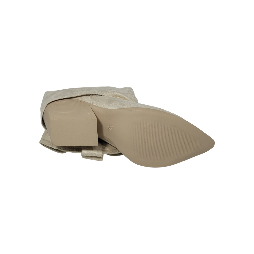 BOTAS BONNY FRANCO BEIGE MUJER 388-0122-4