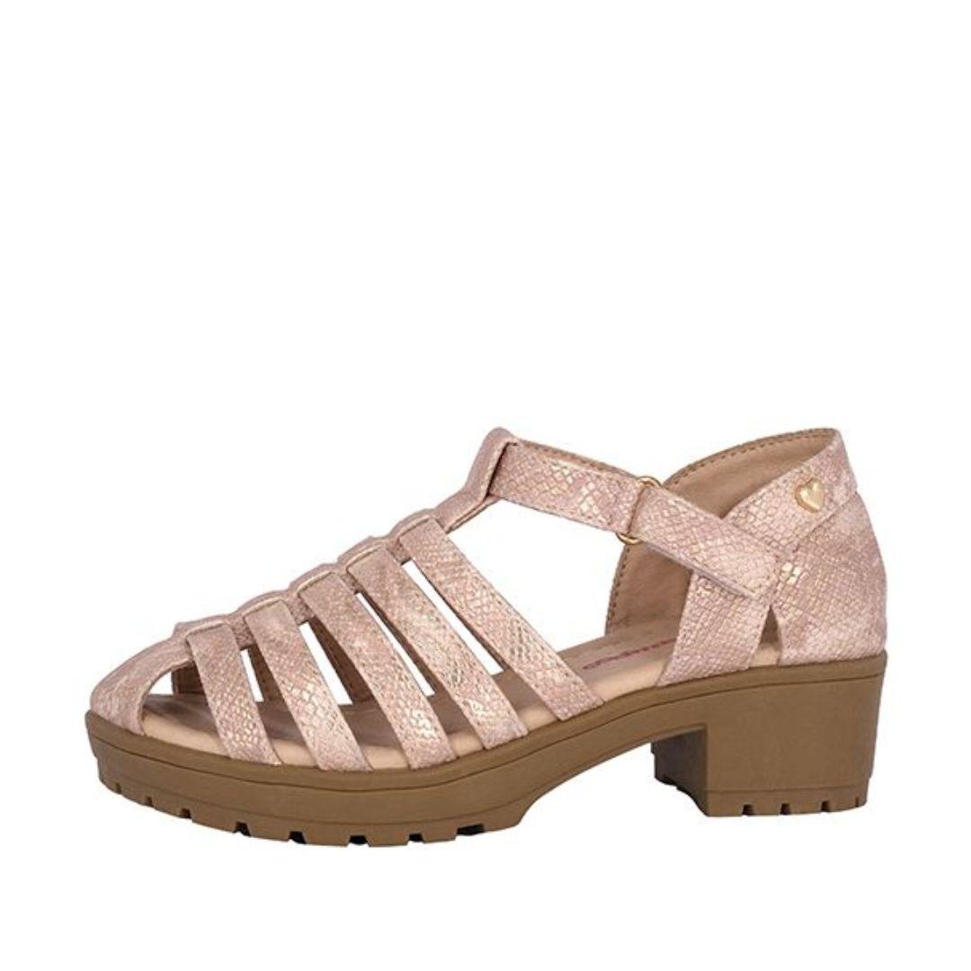 Sandalia Climber Rosado Bamboo Niñas 2596-1