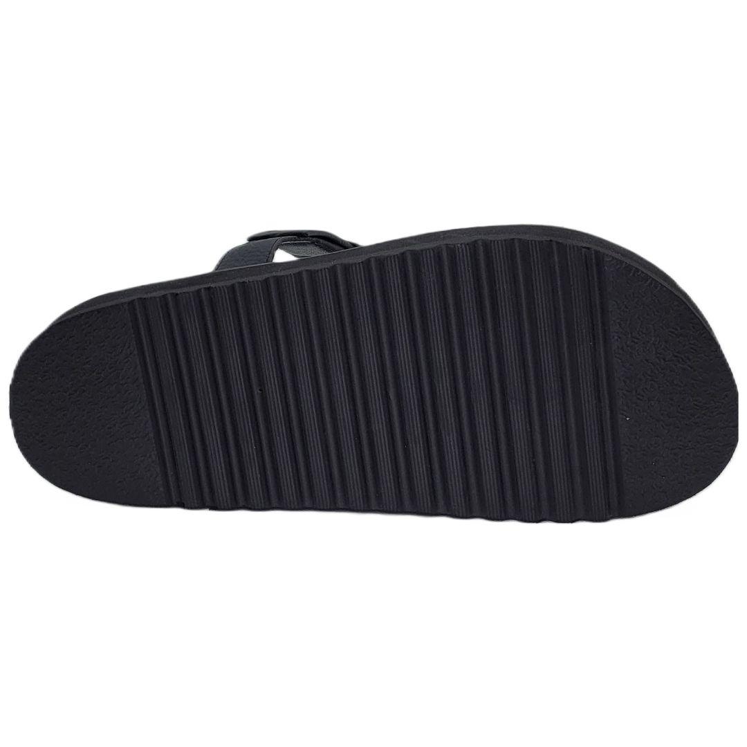 Sandalias Detogni Split Negro VJ230620-2