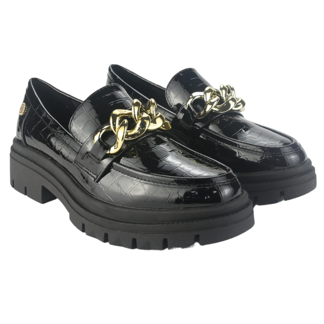 MOCASINES CHALADA MUJER NEGRO CASUAL 1-SELINA-7-4