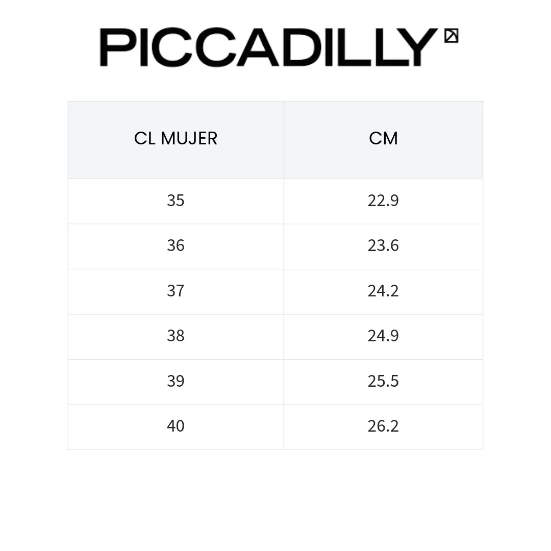 ZAPATOS FORMALES PICCADILLY PLATA MUJER PI-84400100000081-5
