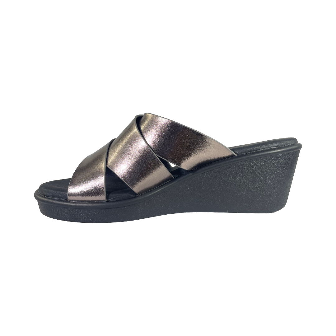 SANDALIAS NEW WALK PLATA MUJER HT3T8434-11A-3