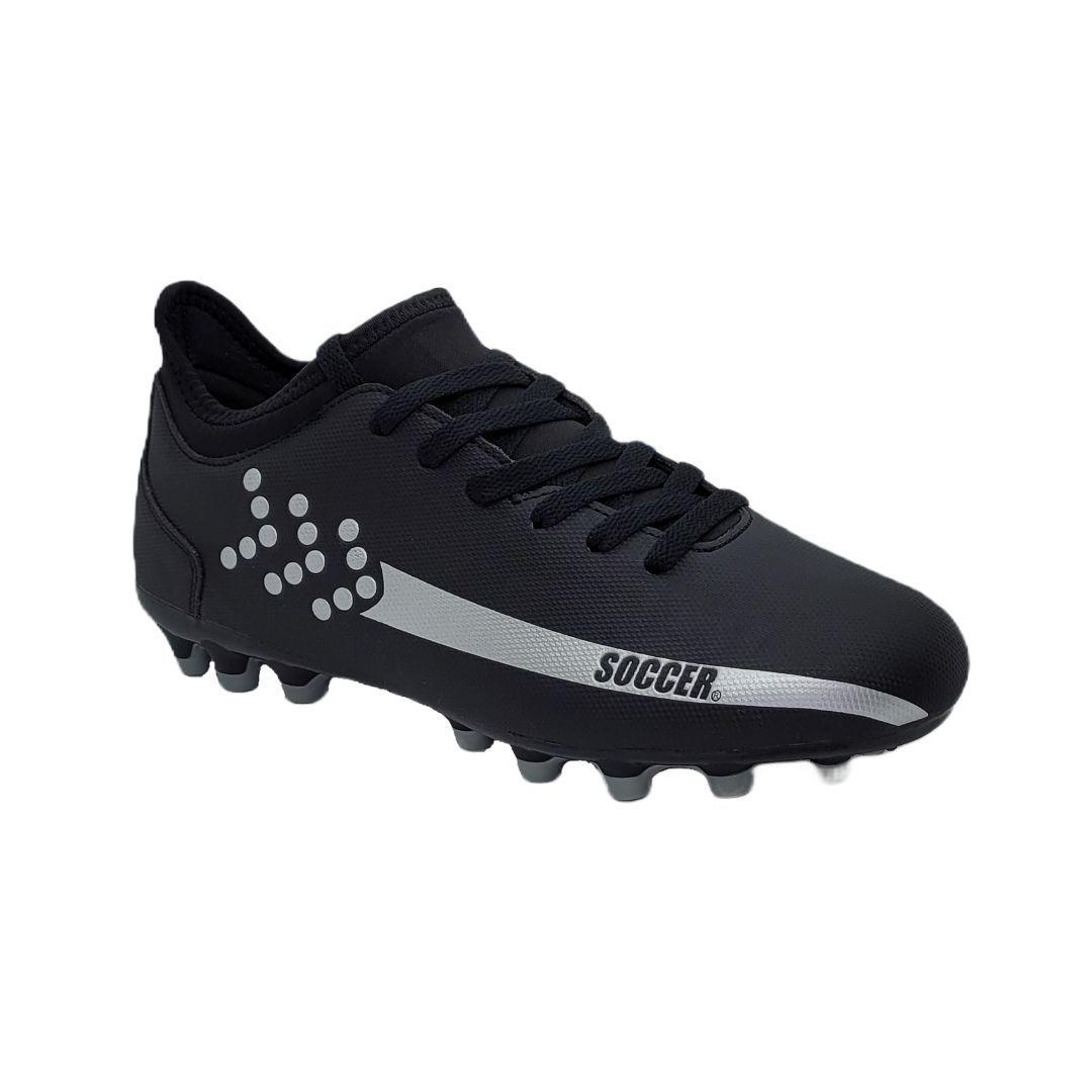 Zapatillas Soccer De Fútbol Black Adulto SPS-2-0