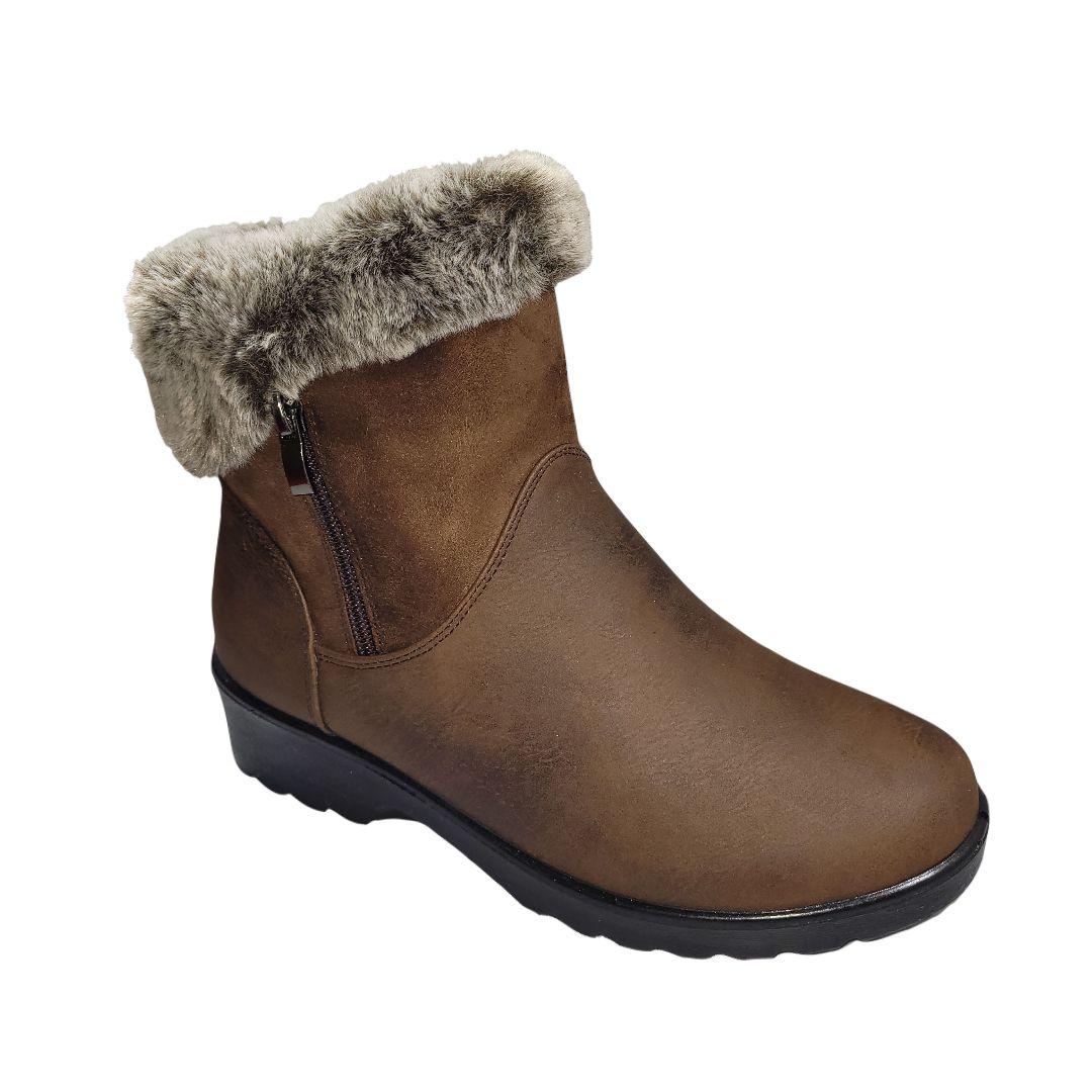 Botin Begoña Mujer Café WAG714W22-0