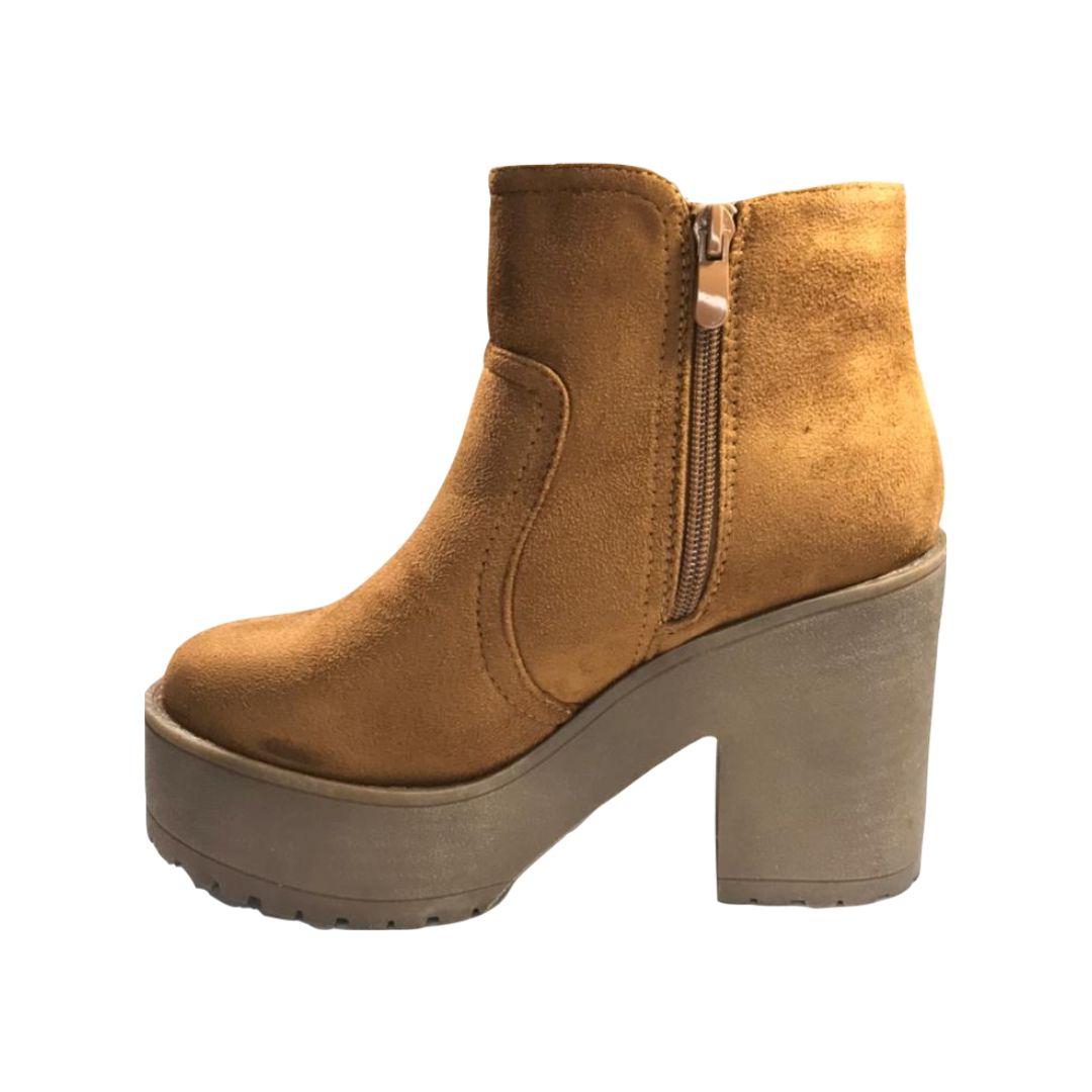 Botin Celina Rigio Camel Mujer 19JS15-2