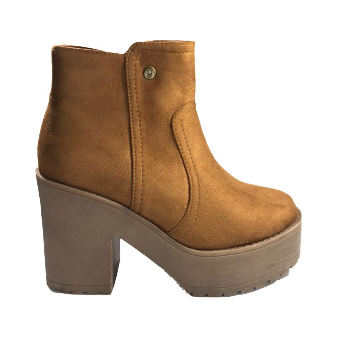 Botin Celina Rigio Camel Mujer 19JS15-1