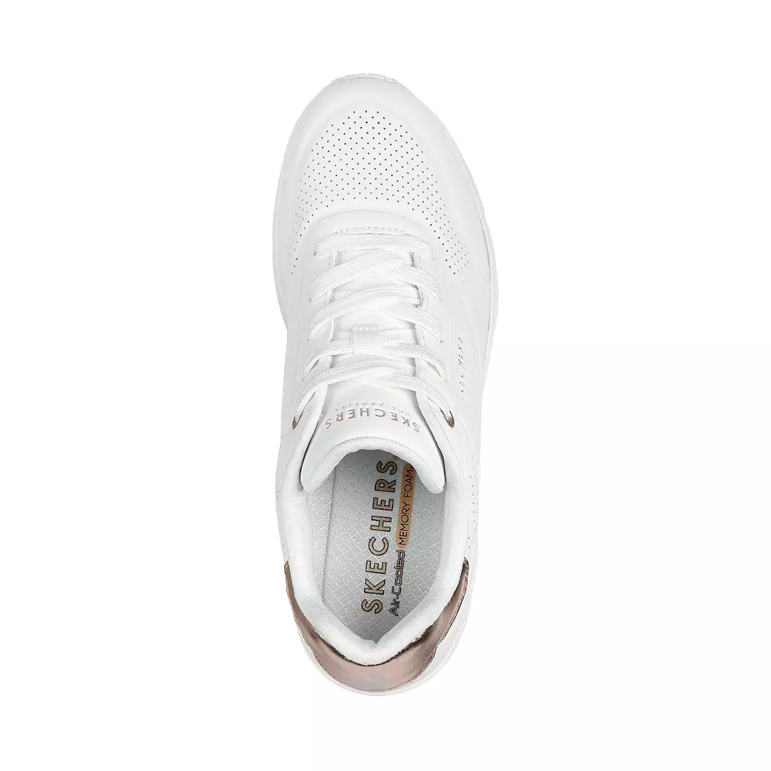 ZAPATILLAS URBANAS SKECHERS UNO WEDGE MUJER | 177520-WHT-2