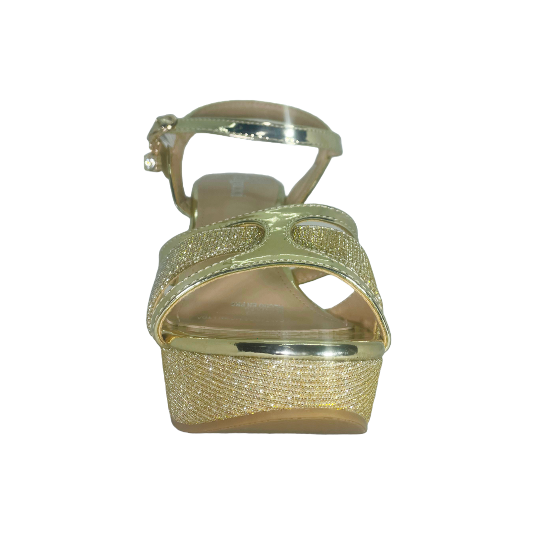 SANDALIAS DE FIESTA AGUXI GOLD 2076-2