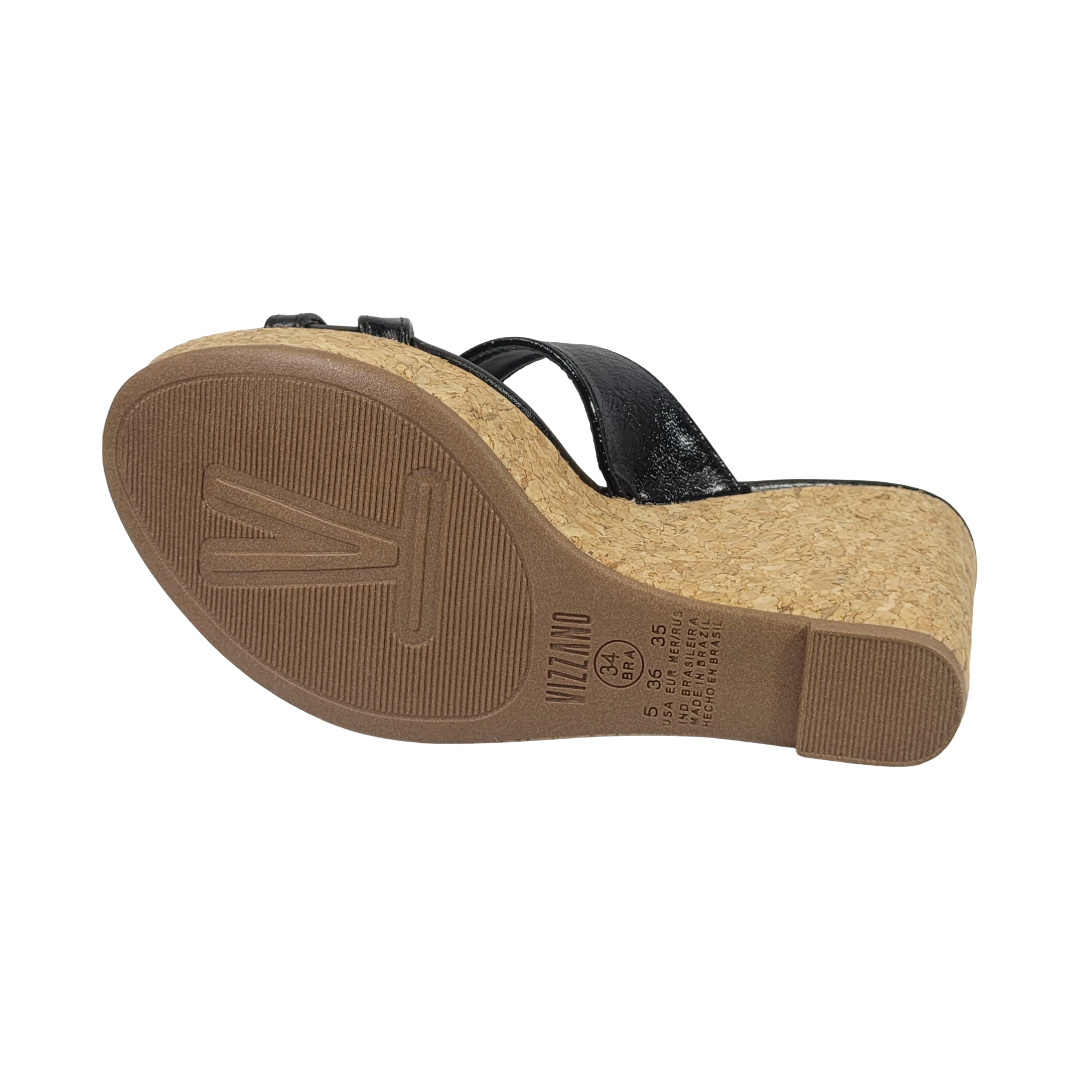 SANDALIAS VIZZANO NEGRO MUJER | 6283.2135.30331-15745-4