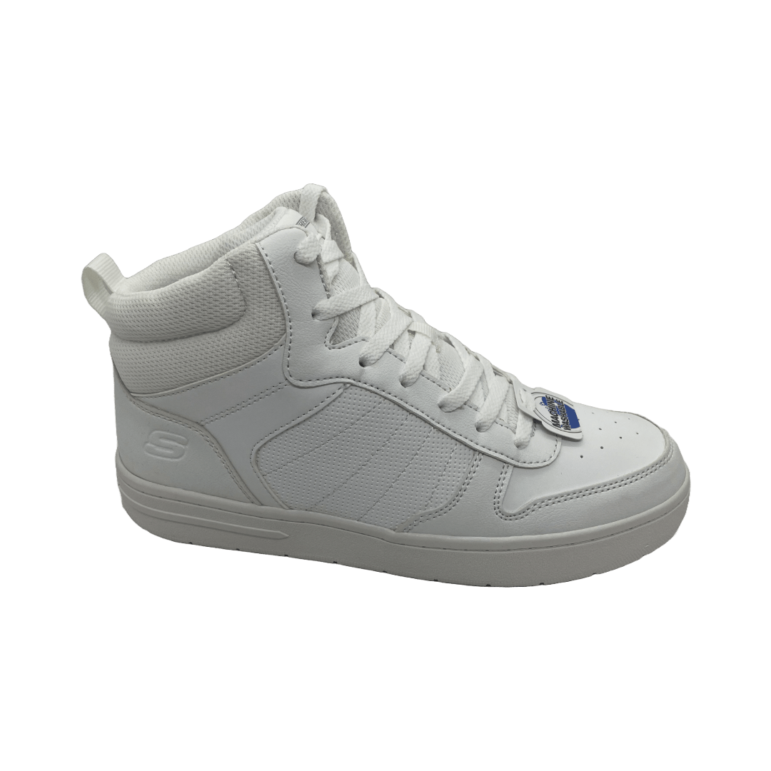 ZAPATILLAS ESCOLARES BLANCAS JUVENIL SKECHERS MEMORY FOAM | 405635L-WHT-2