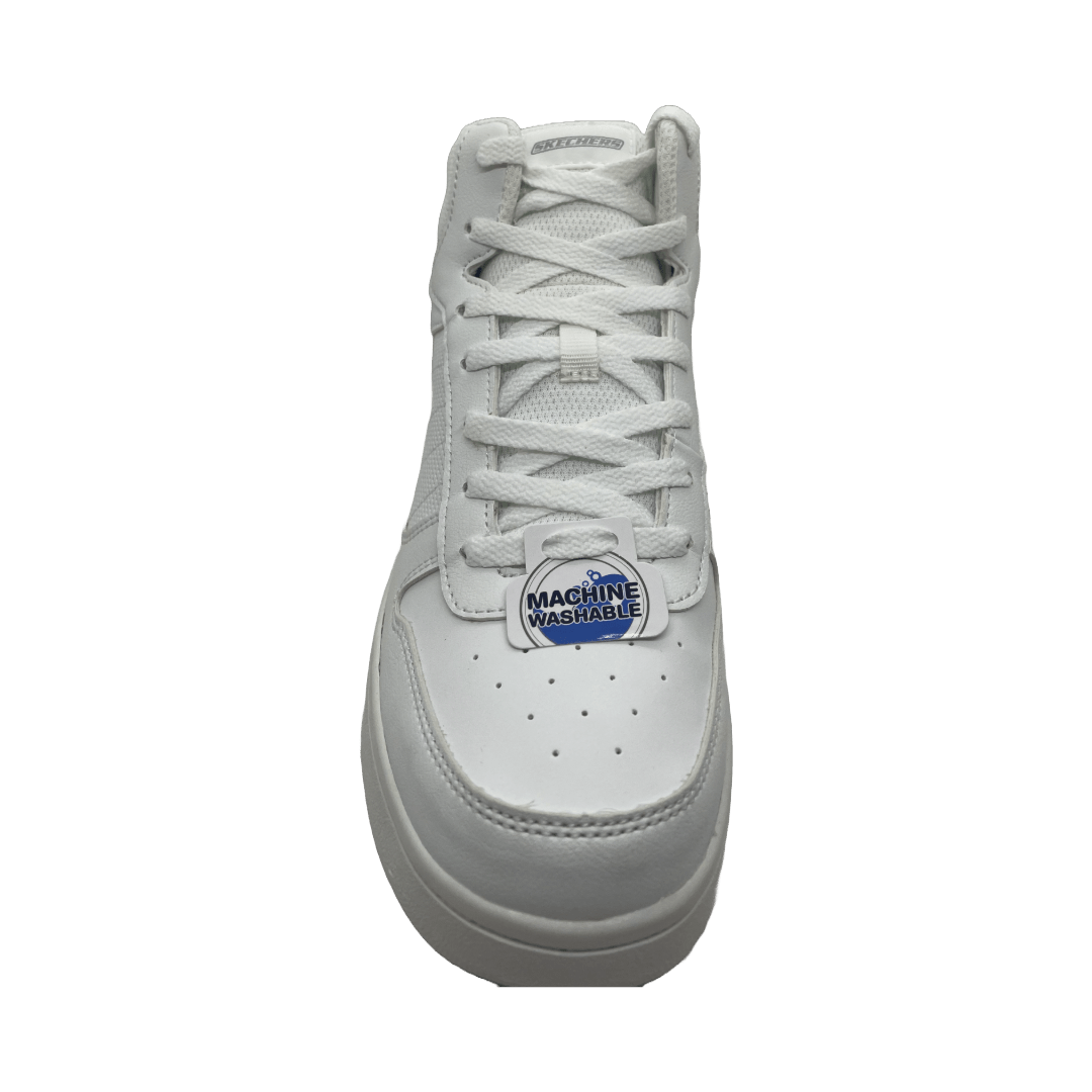 ZAPATILLAS ESCOLARES BLANCAS JUVENIL SKECHERS MEMORY FOAM | 405635L-WHT-3