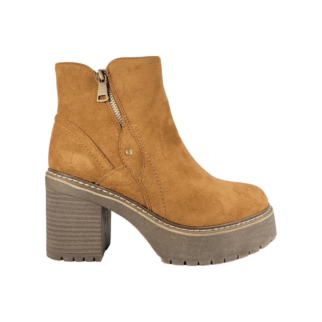 BOTINES TUO TUO CAMEL MUJER | 23-67-0