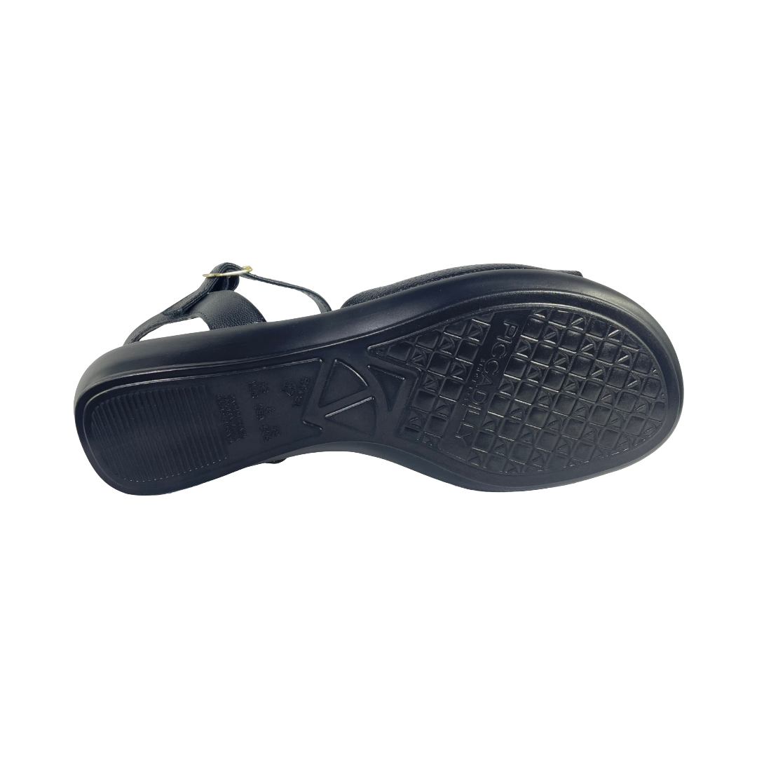 SANDALIAS PICCADILLY NEGRO CASUAL MUJER PI-50034400000052-4