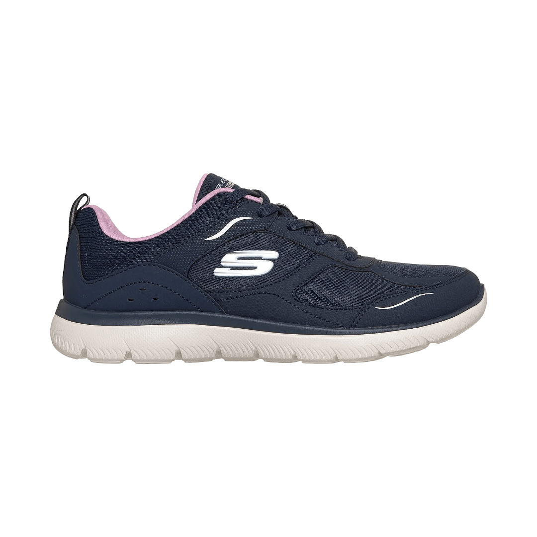 ZAPATILLAS URBANAS SKECHERS SUMMITS MUJER | 150290-NVPK-0