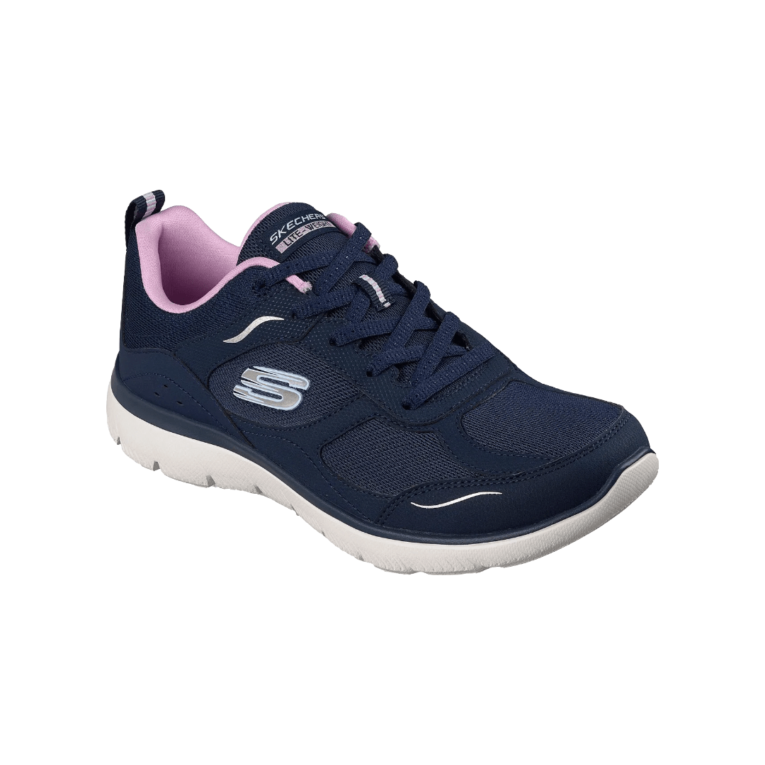 ZAPATILLAS URBANAS SKECHERS SUMMITS MUJER | 150290-NVPK-1