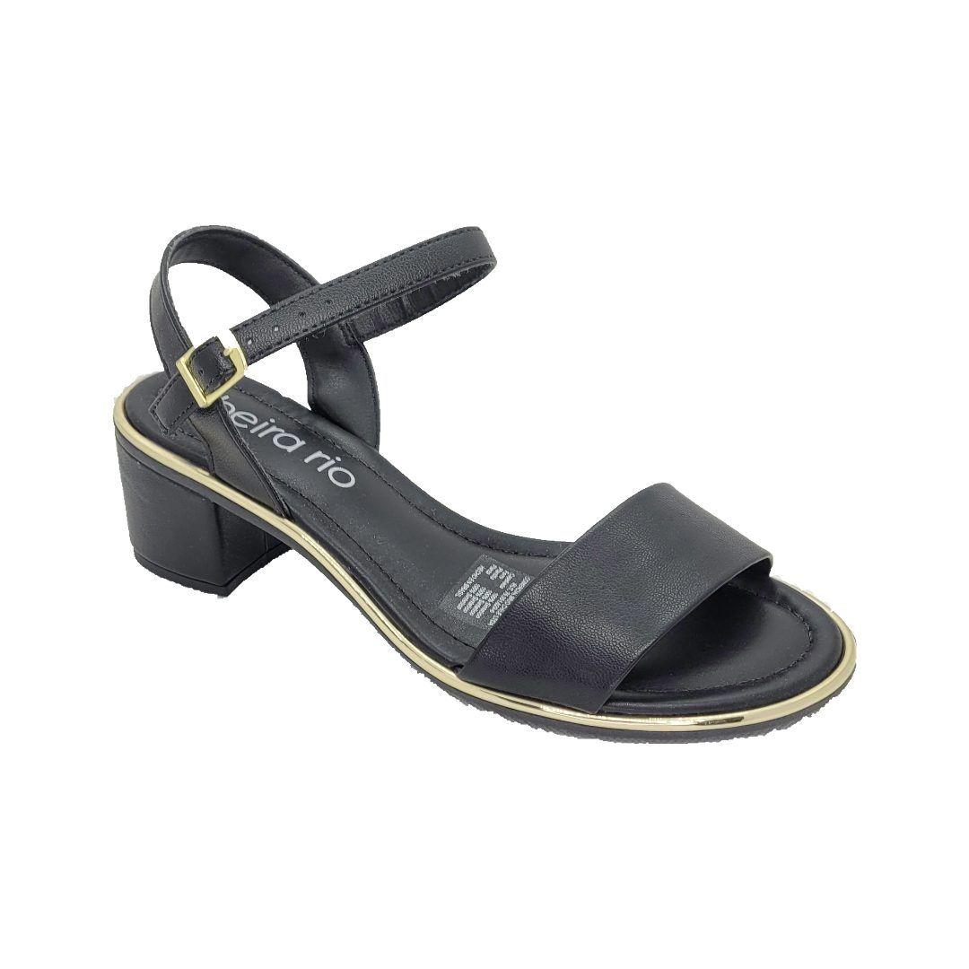 Sandalia Beira Rio Black 8379.203.9569-15745-0
