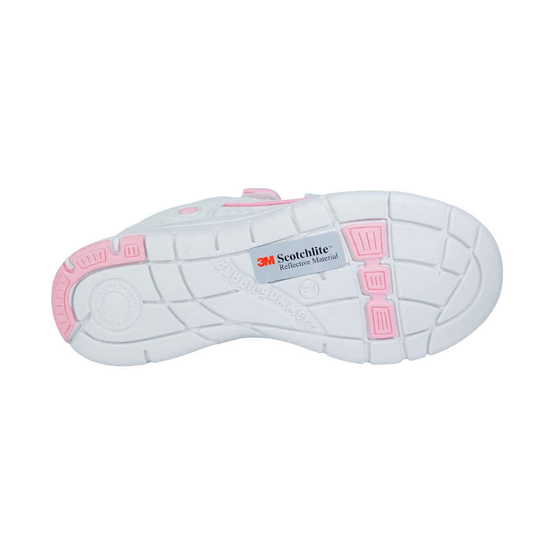 ZAPATILLAS ESCOLARES BLANCAS JUVENIL BUBBLE GUMMERS SPEED LITE | 481-1112-4